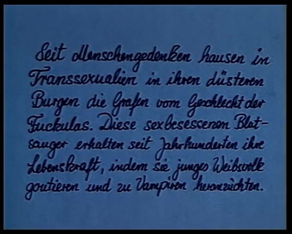GERMAN PORN CLASSICS: Count Fuckula and His Playmates