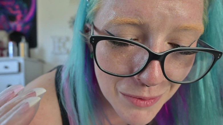 Miss Ellie Roleplay: Girlfriend's Gloved Body Sniffing