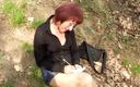 Out Sexxx: Redhead mature wildly slammed in the wood