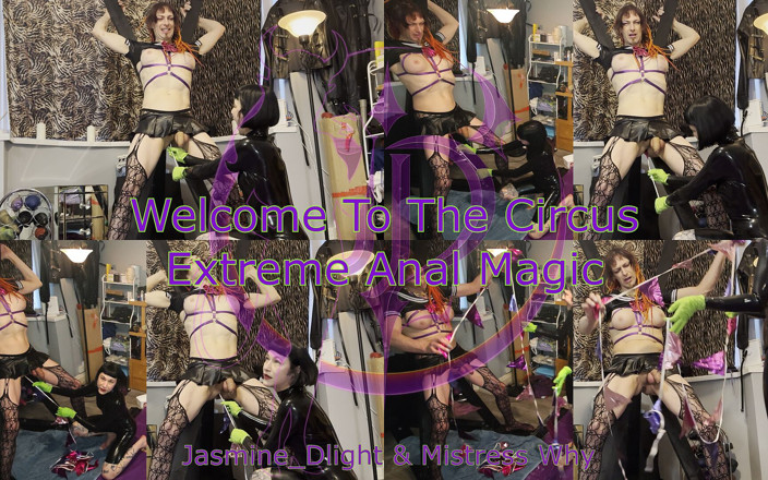 Jasmine Dlight - UK's most extreme anal porn star: Jasmine_dlight &amp; Mistress Why - Welcome to the Circus Extreme Anal Magic