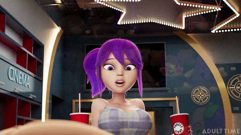 Agent Red Girl: Oopsie Animated 03 - the Big Screen!