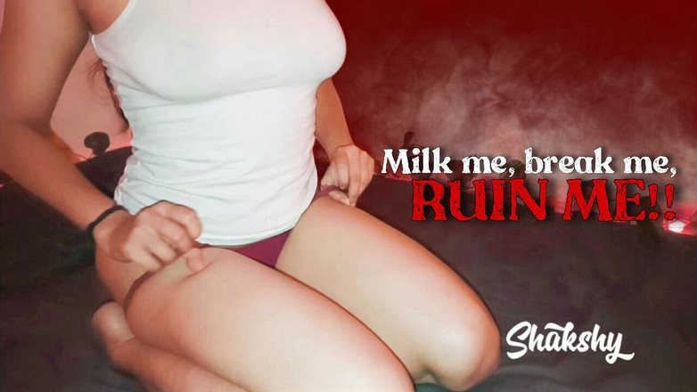 Shxkshy: Aku nggak berhenti berpura-pura jadi istri india yang aduhai - crot...