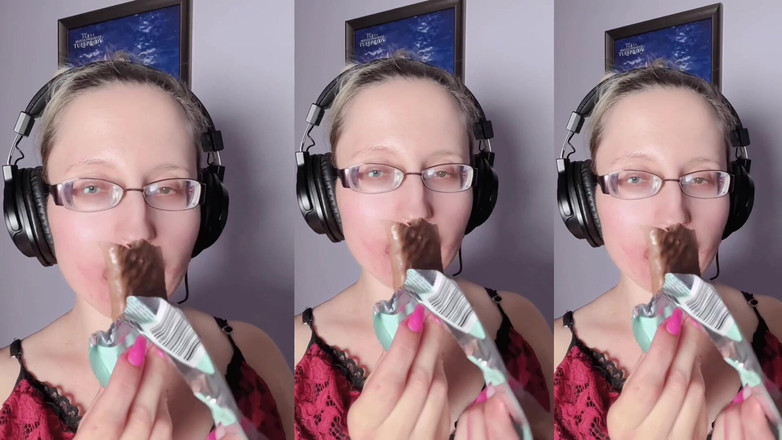 FinDom Goaldigger: Asmr Sweet चॉकलेट चाटना- asmr, चश्मा, दिग्गज, लिपस्टिक, बड़े होंठ,, भोजन, चेहरा किस्म, लंबे नाखून