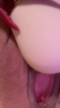 Whore’s Loose Blown Out Cunt with Huge Plug in Her Used Asshole