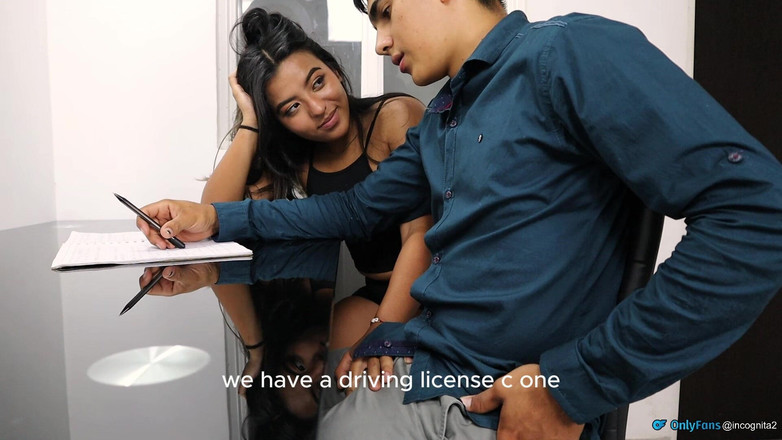 Solo_incognita: Pengajar memandu benarkan saya mencuba zakarnya