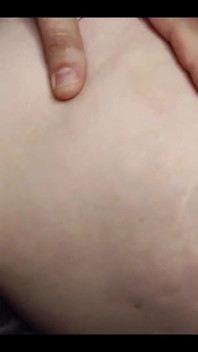 Curvy MILF Cums From Doggystyle