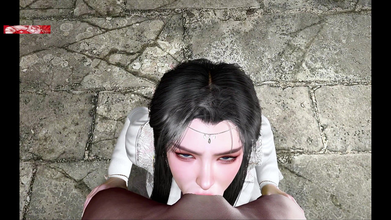 X Hentai: Krása Pixel snová dívka s zadkem - 3D animace Hentai