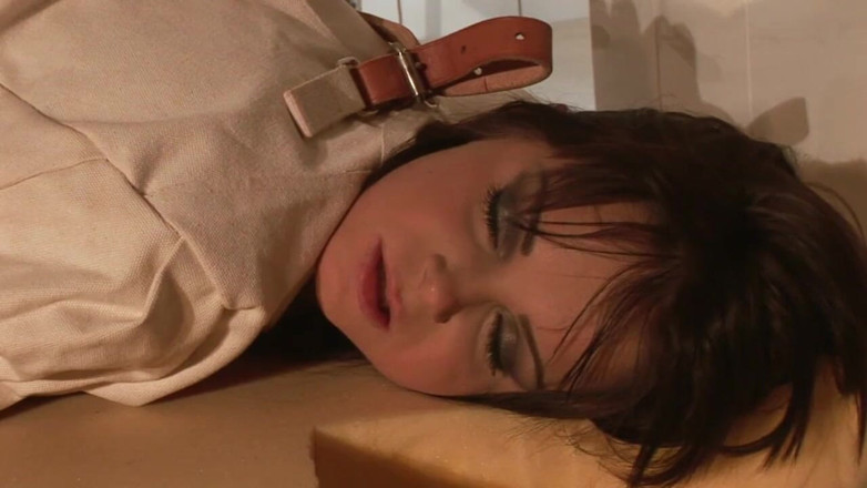 My girlfriend: Poor Girl in Straight Jacket Fucked by a Bad Lesbian...