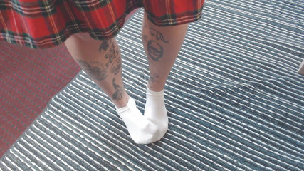 Abby Anna: Hübsche weiße knöchelsocken