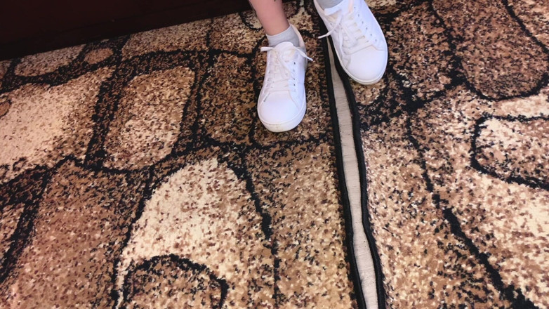 Eva Deva: Foot Fetish Sneakers Sock and Bare Feet/sfw