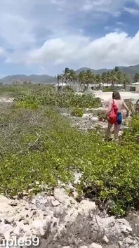 Wife Fucks a Random Fit Guy on Nudist Beach While Hubby Is Recording, Slut Wife Getting Fucked on Nudist Beach by Stranger