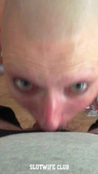 Have You Ever Had a Staring Contest with a Slut Sucking Your Cock?