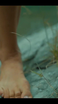 Full Video Check Out My Cute Tanned Feet Strolling Along a Lake Shore