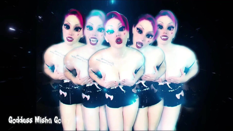 Goddess Misha Goldy: Your big tits obsession will only grow now, gooner!