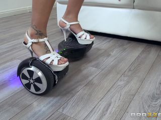 BRAZZERS: Brazzers - Luna Star and Keiran Lee Fuck on a Hoverboard...