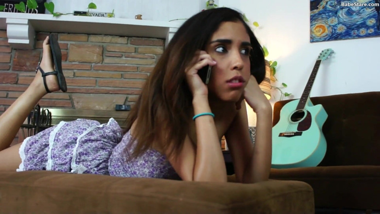 Babe Stare: Teen lesbians be cute and sexy together