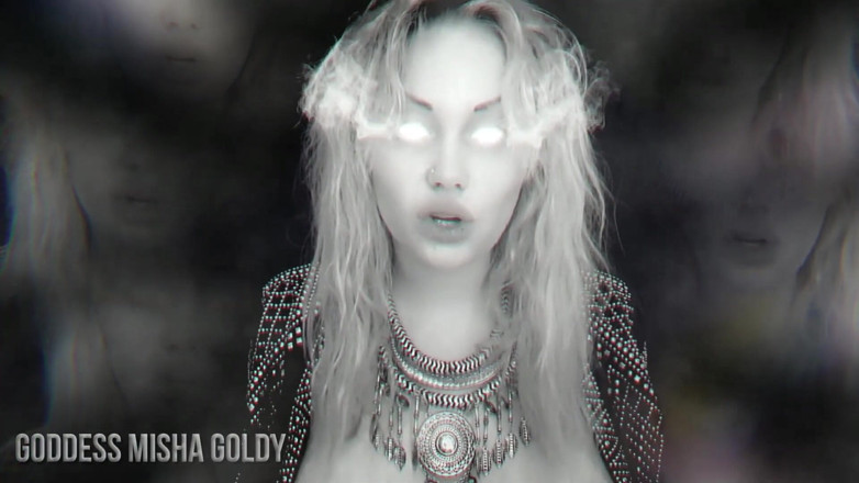 Goddess Misha Goldy: I will completely drain your vitality! Cum and feed me!