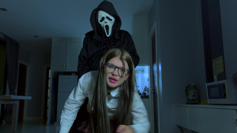 SkinLovers: Hard Anal with Screaming. Porn Parody of the Movie scream...