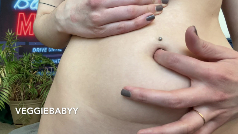 Veggiebabyy: Prstění a krémování mého břicha