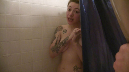 Sensual Dominant: My stepsister asked to join her in the bath