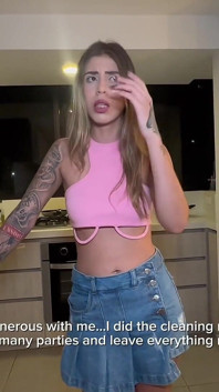 Anal Sex with the Cleaning Girl  Smith to Not Get Fired