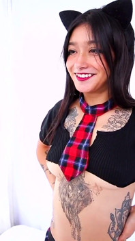 Raven College Girl Kitten B Cam Youthlust.