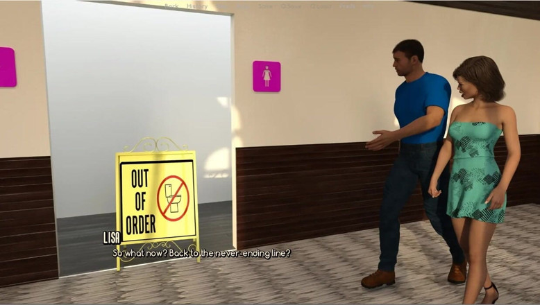 XXX Games Bunk: A Life Worth Living - Gameplay - Roleplay - Public Toilet Gloryhole Blowjob...