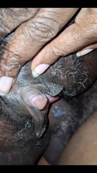 Clit and juices out!