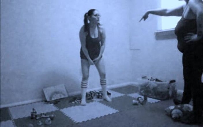 Selfgags classic: Caught on security cam: The punished babysitter!