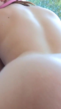 Two lesbians with small tits lick and fuck each other's pussy