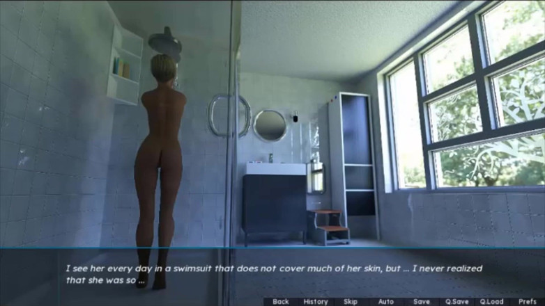 Visual Novels: Perfume de verão parte 2 (rota da meia-irmã)