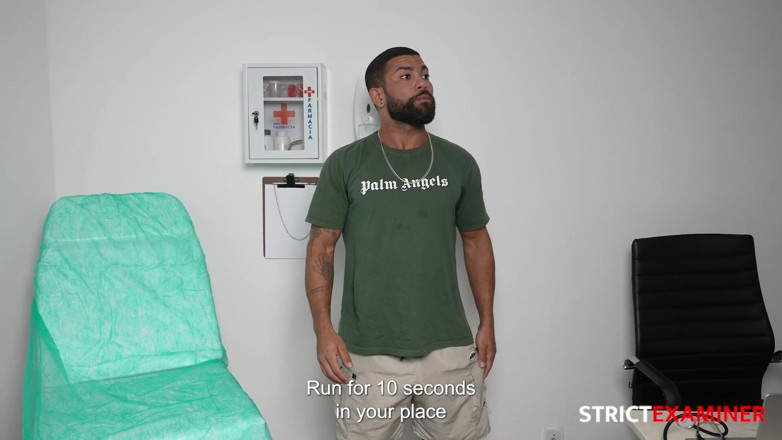 StrictExaminer: Physical Exam Black Basketball Player