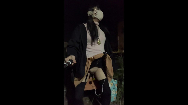 megu2002: Oberoende träning No21 exponering gå och strö kissa på natten