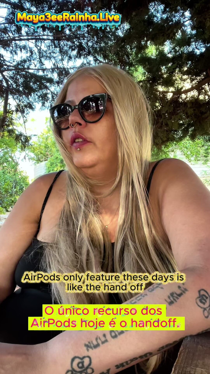 Goddess Maya3ee Rainha: BBW Brazilian MILF Goddess Morning Outdoor Smoking Ritual Showing Thighs
