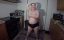 Horny vixen: Wife Haley Strips Naked