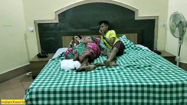 IndianXworld Premium: Indian Bengali Hot Boudi Caught and Fucked by Teen Stepbrother!!...