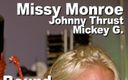 Picticon bondage and fetish: Missy Monroe &amp;amp; Johnny Thrust &amp;amp; Mickey G. Svázaná gagged kouření šukání do...