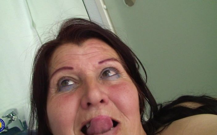 Mature NL: Maria Just Loves to Show Us Her Big Tits and...