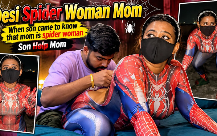 IndianMyra07: Follando a mi madrastra mujer araña