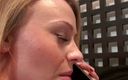 UK Sinners: Dru Hermes sprays on Carmel Anderson&amp;#039;s tits