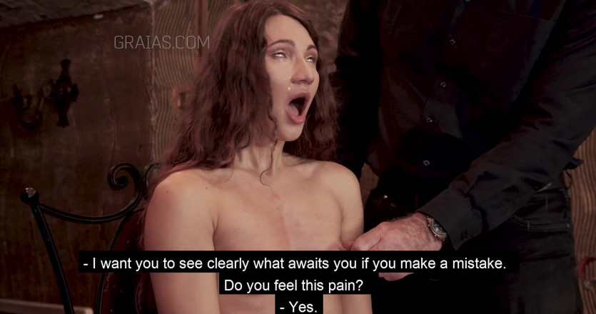 Dr Lomp - hardcore BDSM: Порабощенная телочка - дебют водопада Jasmine - часть 1