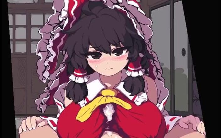 Velvixian_2D: Reimu - chơi vú