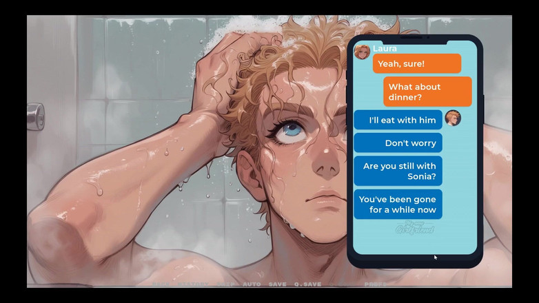 Cumming Gaming: La mia nuova fidanzata tabù Hentai gioco ep.15 sexting la...