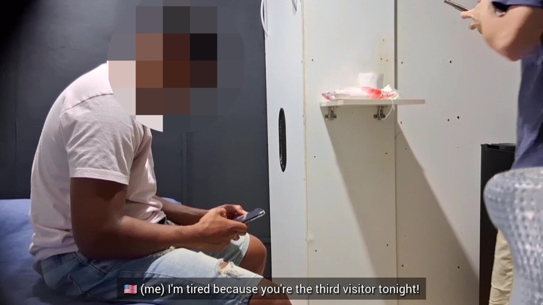 Pvt gloryhole br (brazil): A Single Black Guy with a Gorgeous Uncut Dick and...