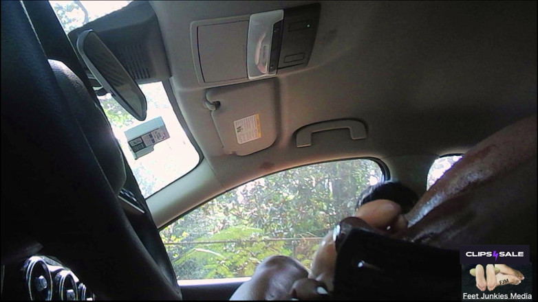 Foot Patrol: Car Session with Nina's Hood Hot Smelly Size 10 Soles Worship...