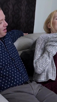 Sweet Kate Bloom Gets Fucked Hard and Facialized at an Interview