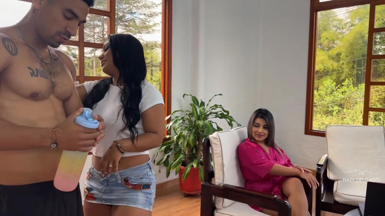 Naty Delgado: Neighbor We Want You to Train Us, That Big Cock...