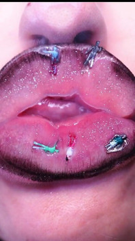 In This Captivating Video, You'll Be Treated to a Feast of Sights: the Giantess's Luscious Lips