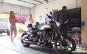 Exposed Whores Media: Two Horny Sluts Get Pissed on and Fucked by Biker