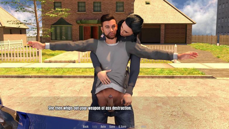 Dirty GamesXxX: Oma's huis: grote pik, aftrekken onderweg afl. 27